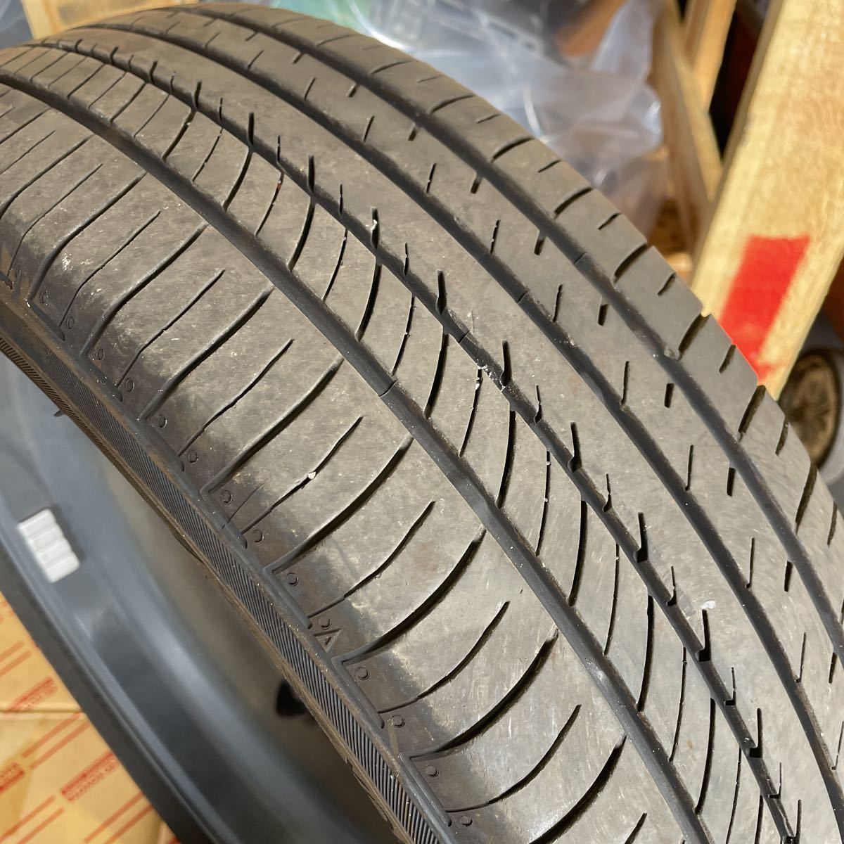 ダイハツ純正 ムーブ ウェイク等 15インチ ホイール 165/55R15バリ山 ダイハツ純正 ムーブ ウェイク等 15インチ ホイール 165/55R15バリ山