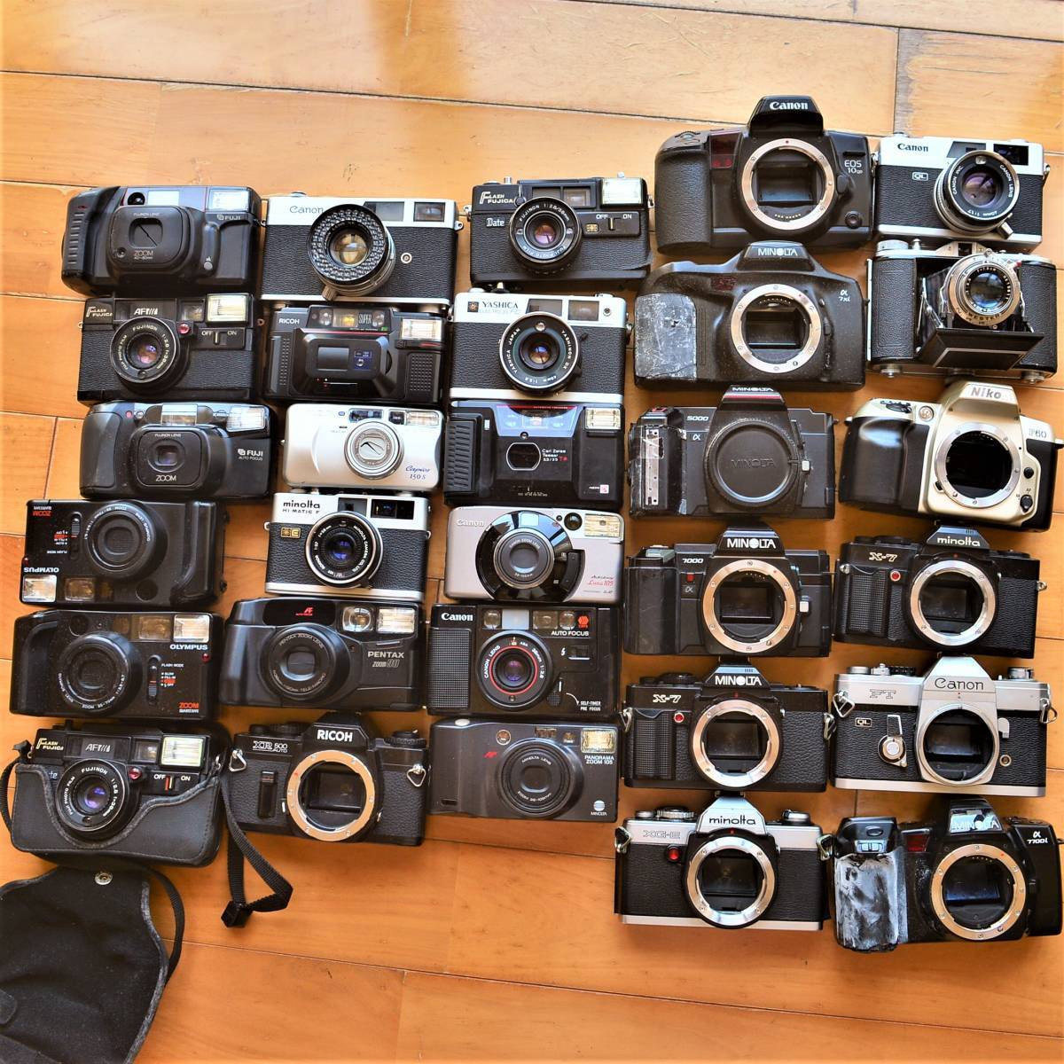 フィルムカメラ まとめ売り 30台 ジャンク 部品取り Canon YASHICA