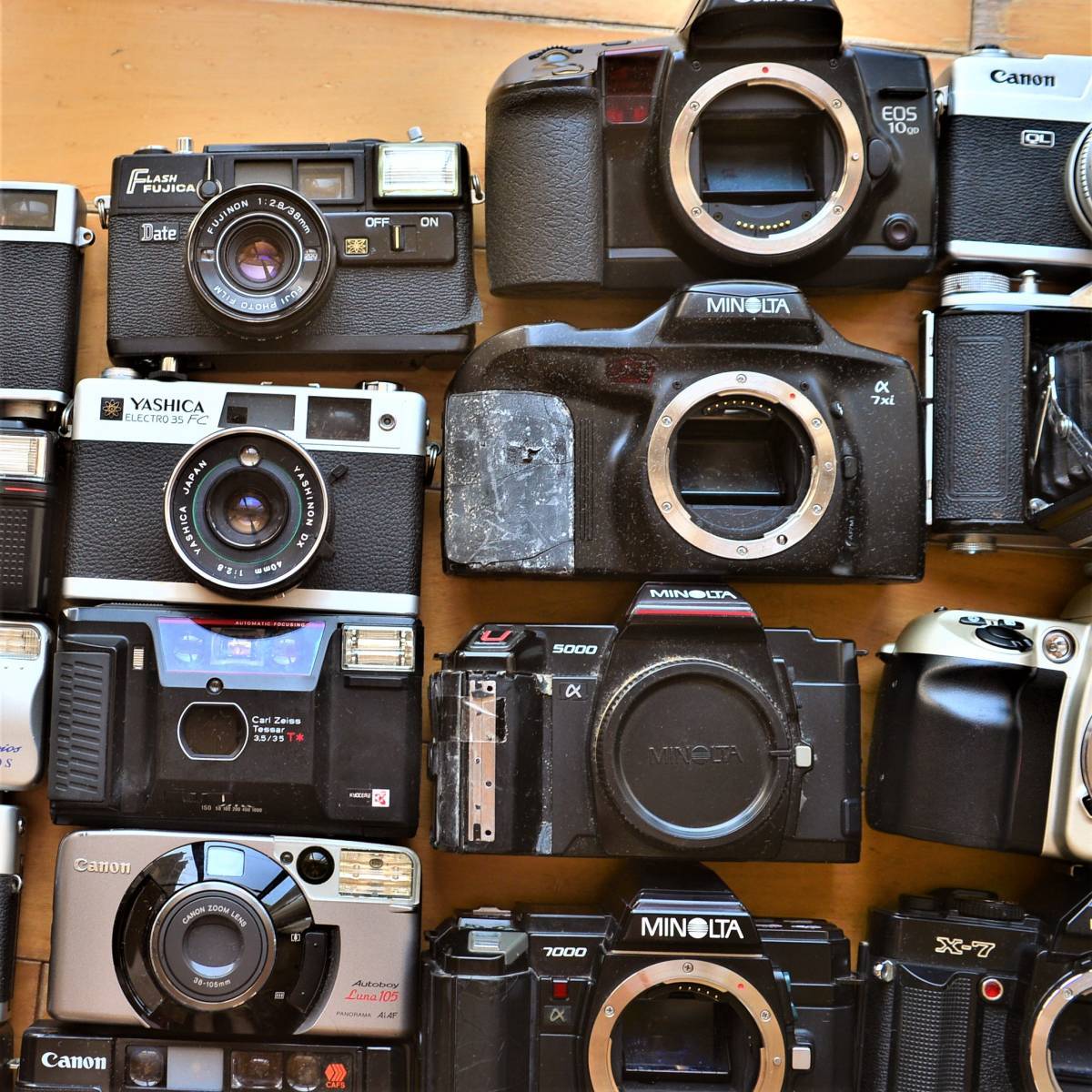 フィルムカメラ まとめ売り 30台 ジャンク 部品取り Canon YASHICA