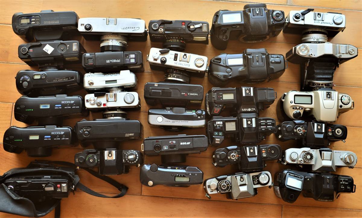 Canon デジタルカメラ 3台セット 全てジャンク品　部品取りまとめ売り フィルムカメラ まとめ売り 30台 ジャンク 部品取り Canon YASHICA