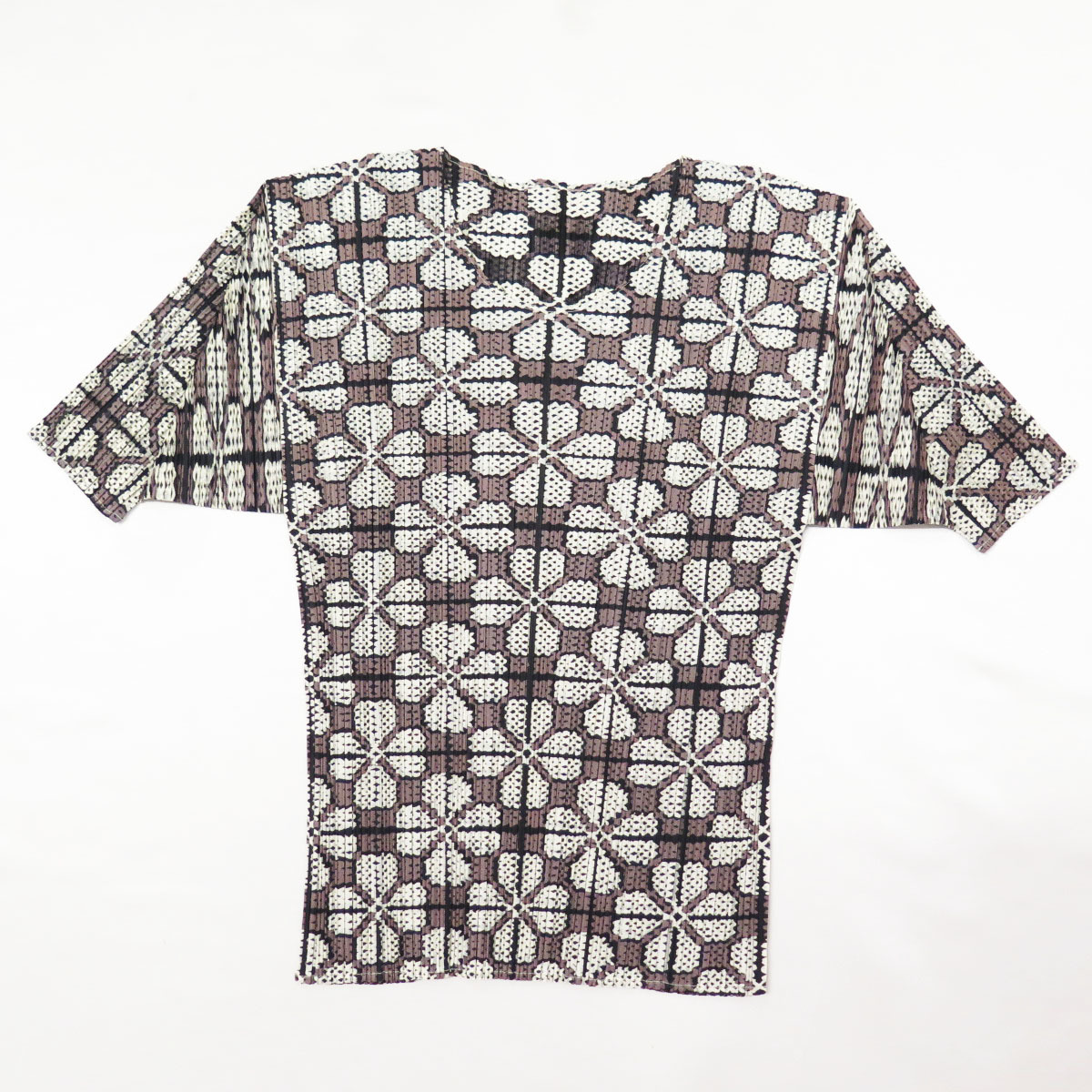 1998 PLEATS PLEASE ISSEY MIYAKE FOUR LEAF CLOVER TOP VINTAGE 90S 