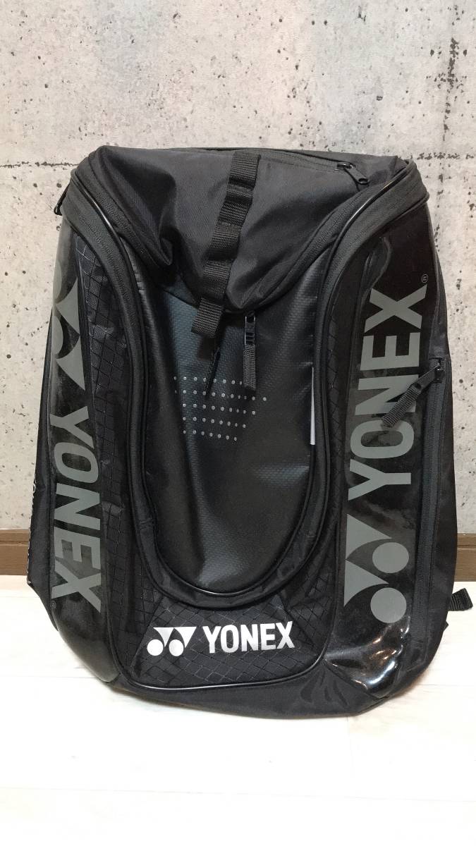 バドミントン YONEX テニス ヨネックス バッグ ラケットリュック バックパック 2本 メンズ リュック バドミントン・テニス : スノーボード スキー 黒バックパック ◇TEAMシリーズBAG