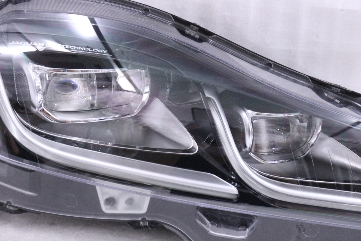 28-2006☆美品☆後期 LED X351 ジャガーXJ☆右ヘッドライト X351-15MY  