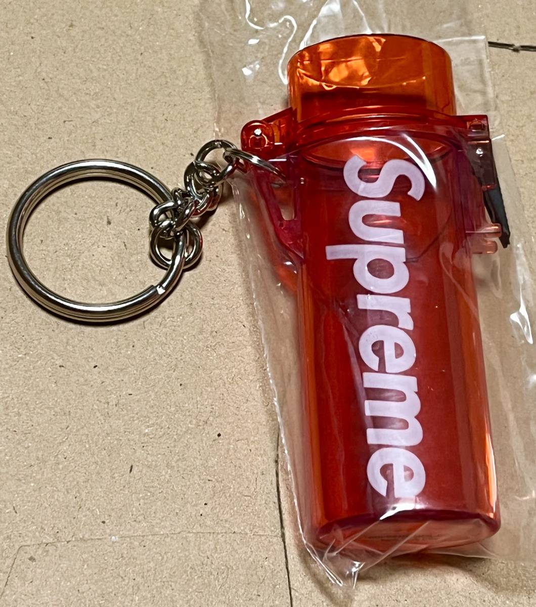 Supreme Lighter Waterproof Case Keychain - Red SS20 Spring⁄Summer