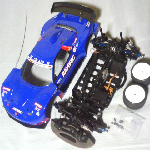 TAMIYA TA05 シャーシ RAYBRIC ボディ フロントワンウェイ オイル