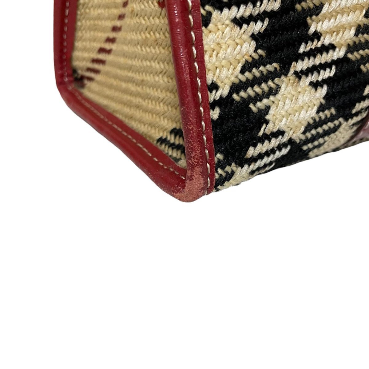 BURBERRY バーバリー ブルーレーベル キャンバスレザー ノバチェック