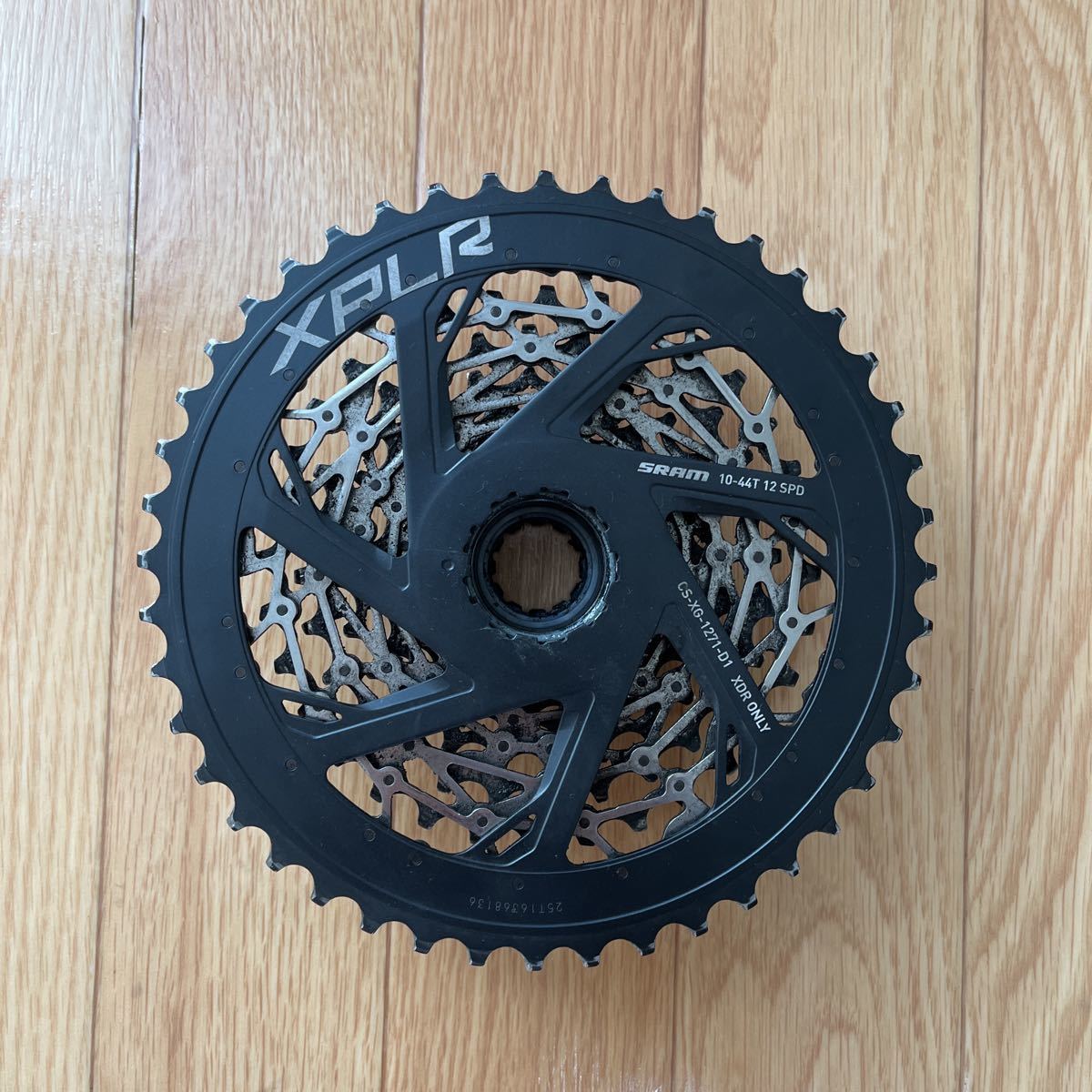SRAM XPLR XG-1271 カセットスプロケット 10-44T（12S）XDR 中古 Force