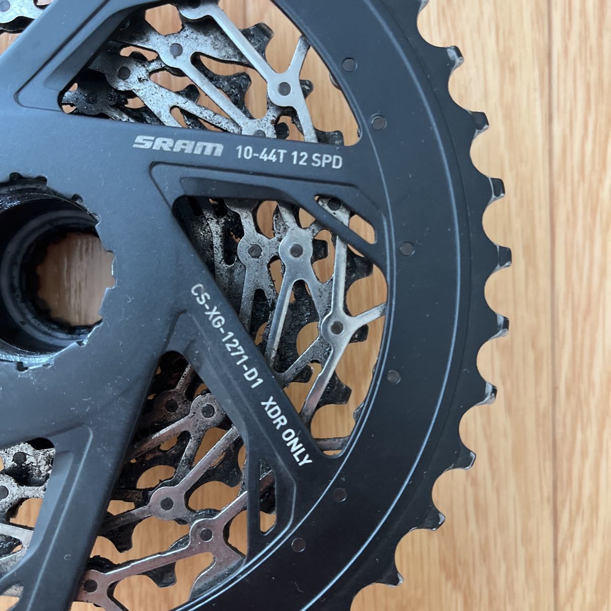 SRAM XPLR XG-1271 カセットスプロケット 10-44T（12S）XDR 中古 Force