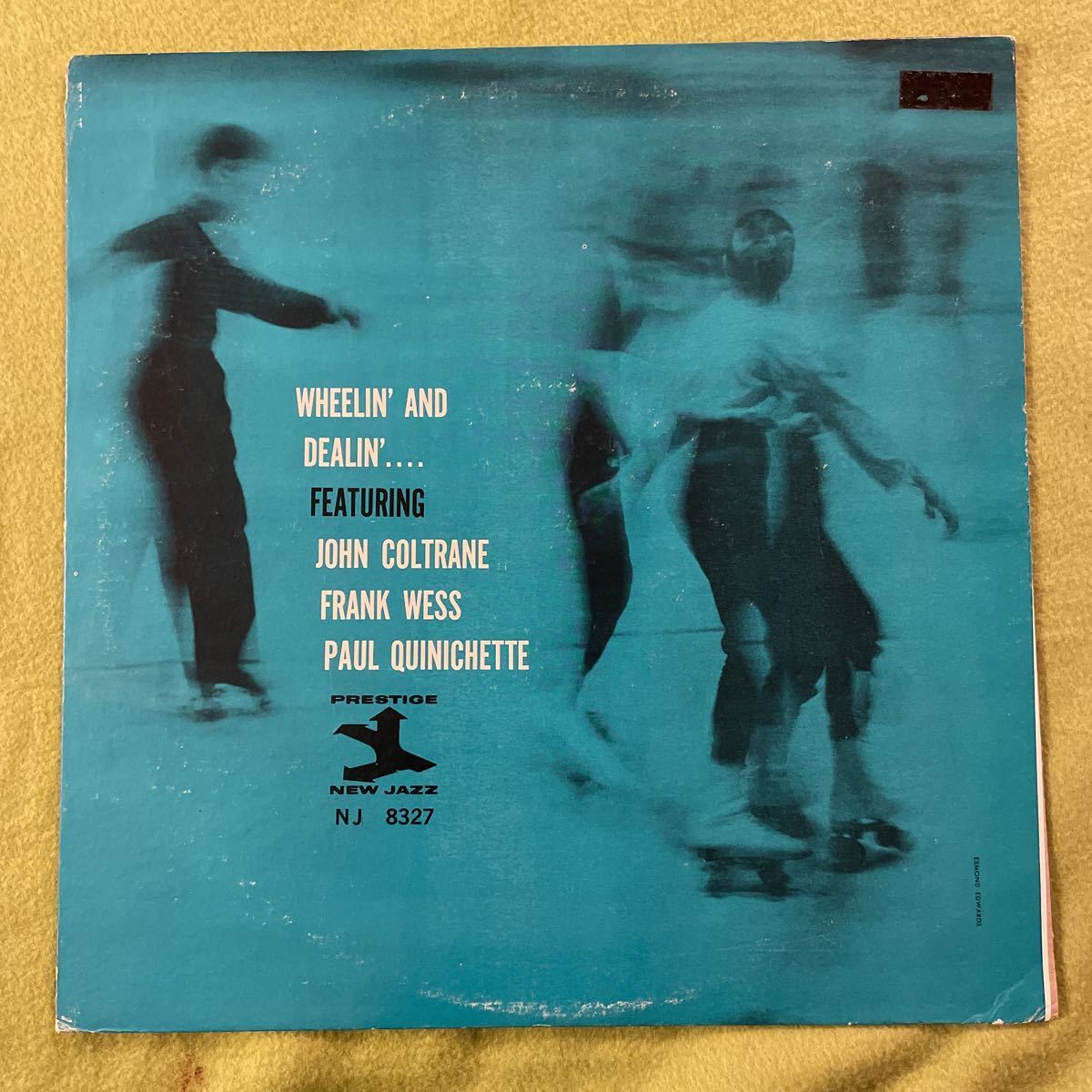 安い，SALE RVG刻印 mono FRANK WESS WITH JOHN COLTRANE WHEELIN