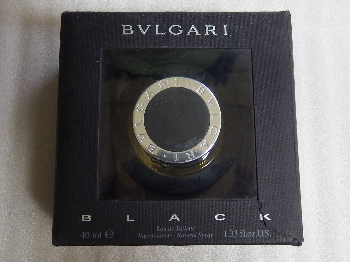 ブルガリ ブラック 40ml BVLGARI オードトワレ 香水 BLACK : EDT EDT