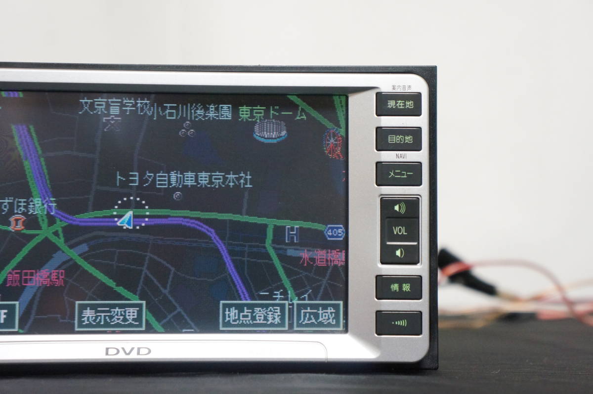 ☆美品! TOYOTA ND3T-W55 DVDビデオ/MD/MP3/WMA/CD再生 完動品☆ ☆美