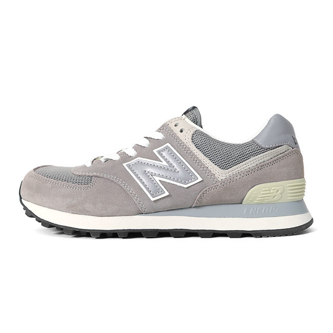 【本物保証，大人気】 アウトレット品 New Balance ニューバランス スエード スニーカー ML574VG 24.5cm 灰 シューズ レディース(24.5cm)｜売買されたオークション情報、yahooの商品情報をアーカイブ公開 - オークファン 24.5cm
