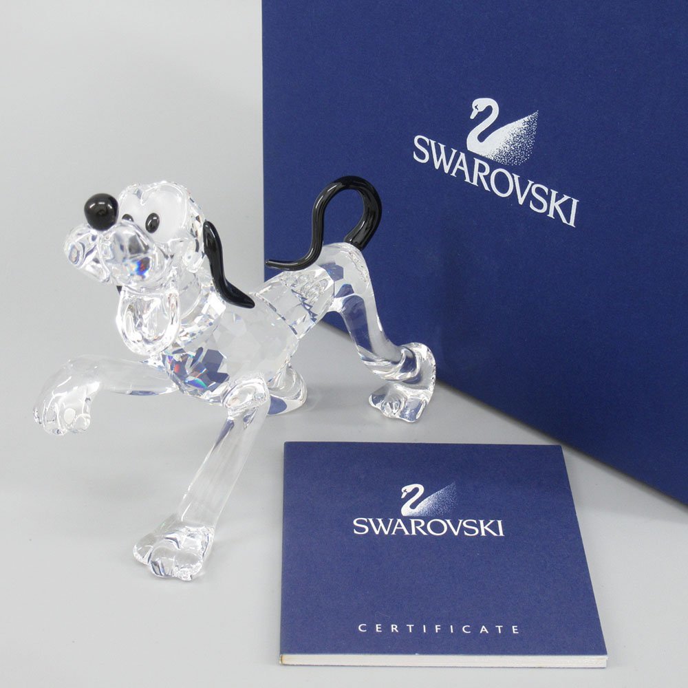 1円～ SWAROVSKI スワロフスキー プルート ディズニー フィギュリン 箱