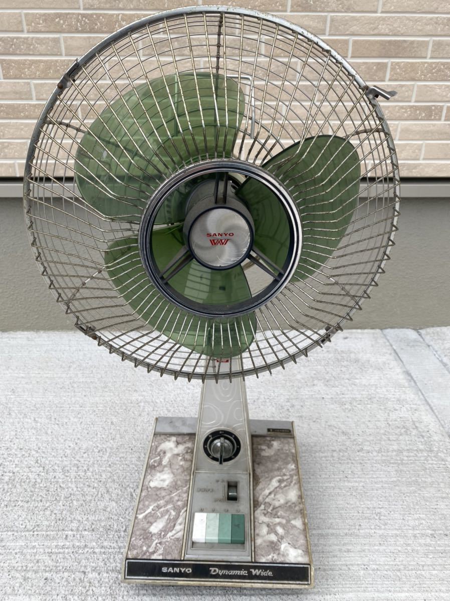 サンヨー SANYO 昭和レトロ EF-6YZC - 扇風機 Dynamic Wide Yahoo 