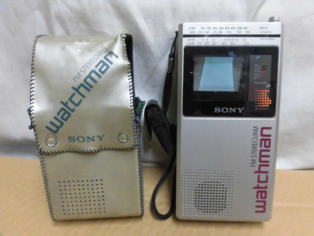 LP//SONY FD-30 TV - FM STEREO/AM レシーバー watchman ポータブル