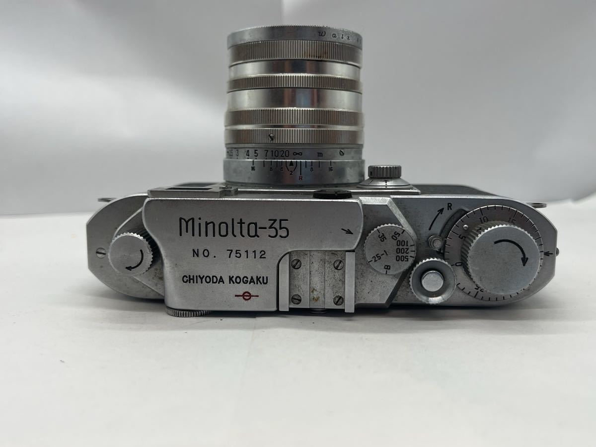 Minolta 35 MODEL II SUPER ROKKOR 50mm f/2 5cm ミノルタ