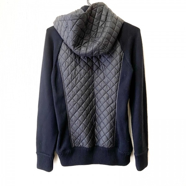 バーバリーゴルフ BURBERRYGOLF ダウンジャケット サイズM - 黒 レディース 長袖/ニット/冬 ジャケット