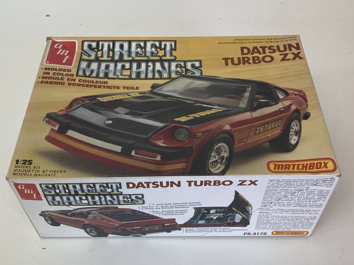 みー＊確認用 ⑮7 AMT STREET MACHINES DATSUN TURBO ZX ダットサン ターボ 1/25