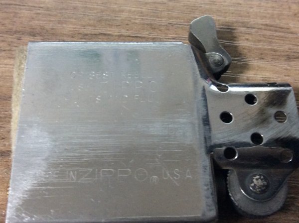 STERLING スターリングシルバー 斜体 ZIPPO ジッポライター 左寄り筆記 