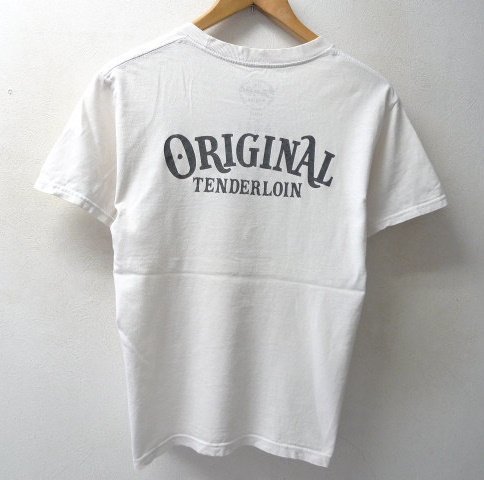 ◇TENDERLOIN テンダーロイン 傑作 バンダナスカル プリント Tシャツ