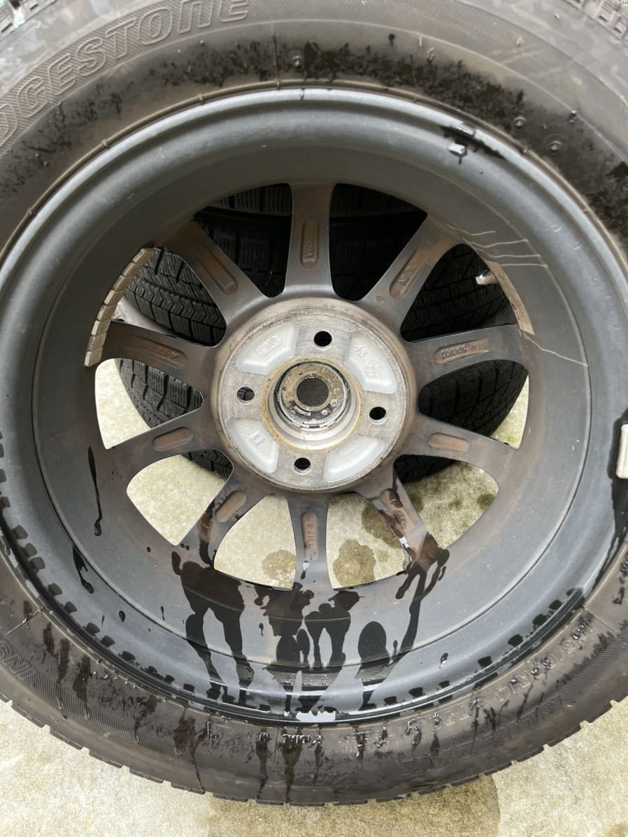 155⁄65R14 アルミホイール4本セット 4穴 軽自動車 スタッドレスタイヤ