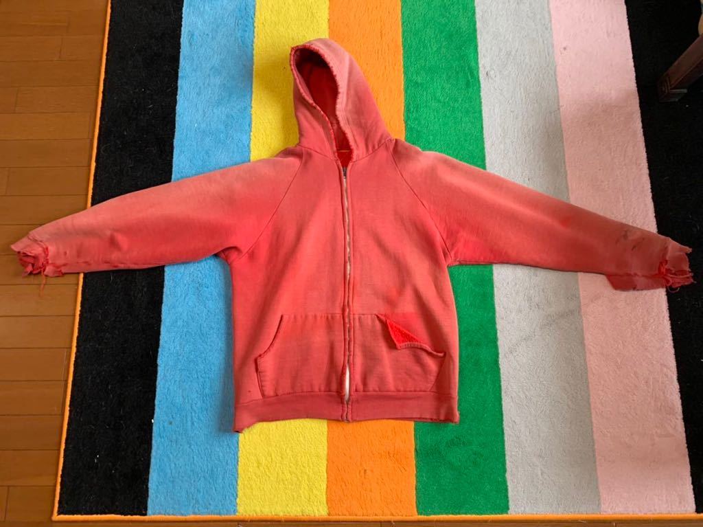50s～60s☆ビッグサイズ☆VINTAGE FULL ZIP SWEAT PARKA☆スウェット 