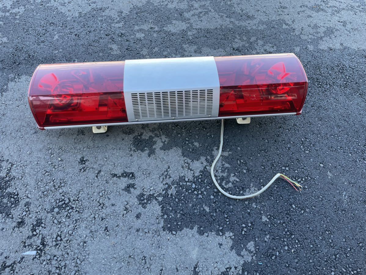 大阪サイレン パトライト 12V 赤色灯 緊急車両 パトランプ 散光式警光