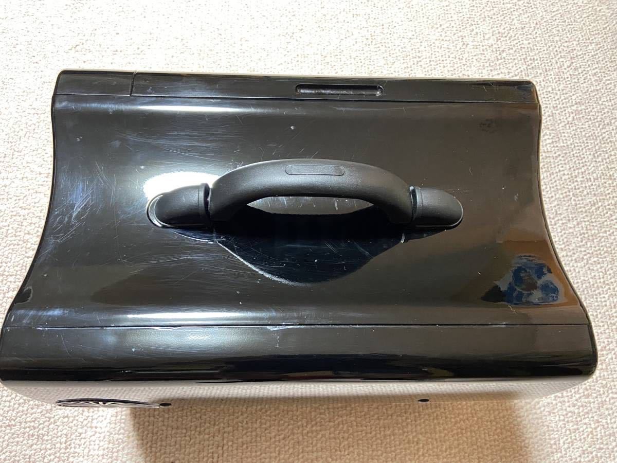 中古）WaveBox ポータブル電子レンジ WBP-TP-660 ブラック(電子レンジ