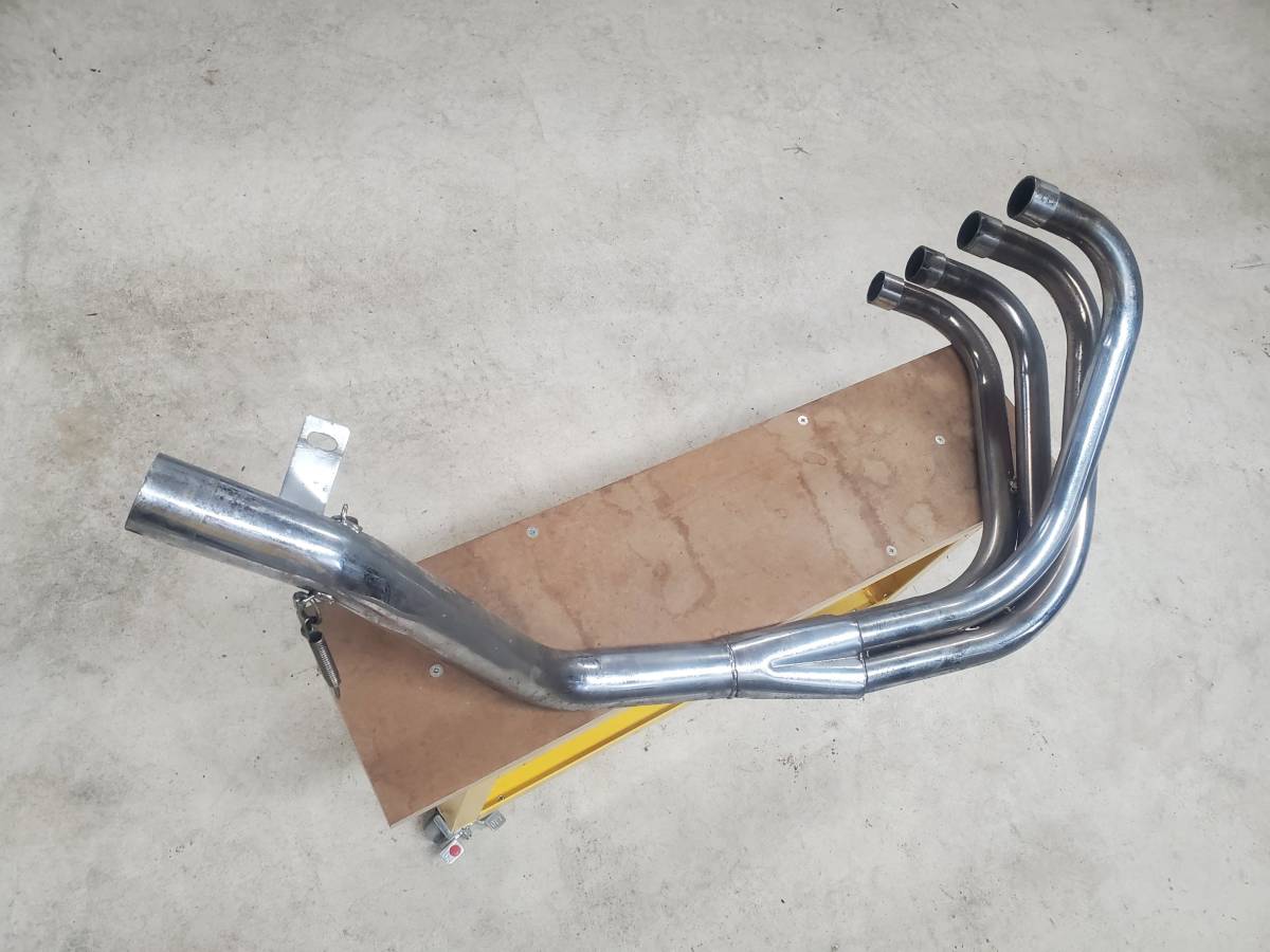 ゼファー400(C3) 直管マフラー+RPM（偽物！?）サイレンサー