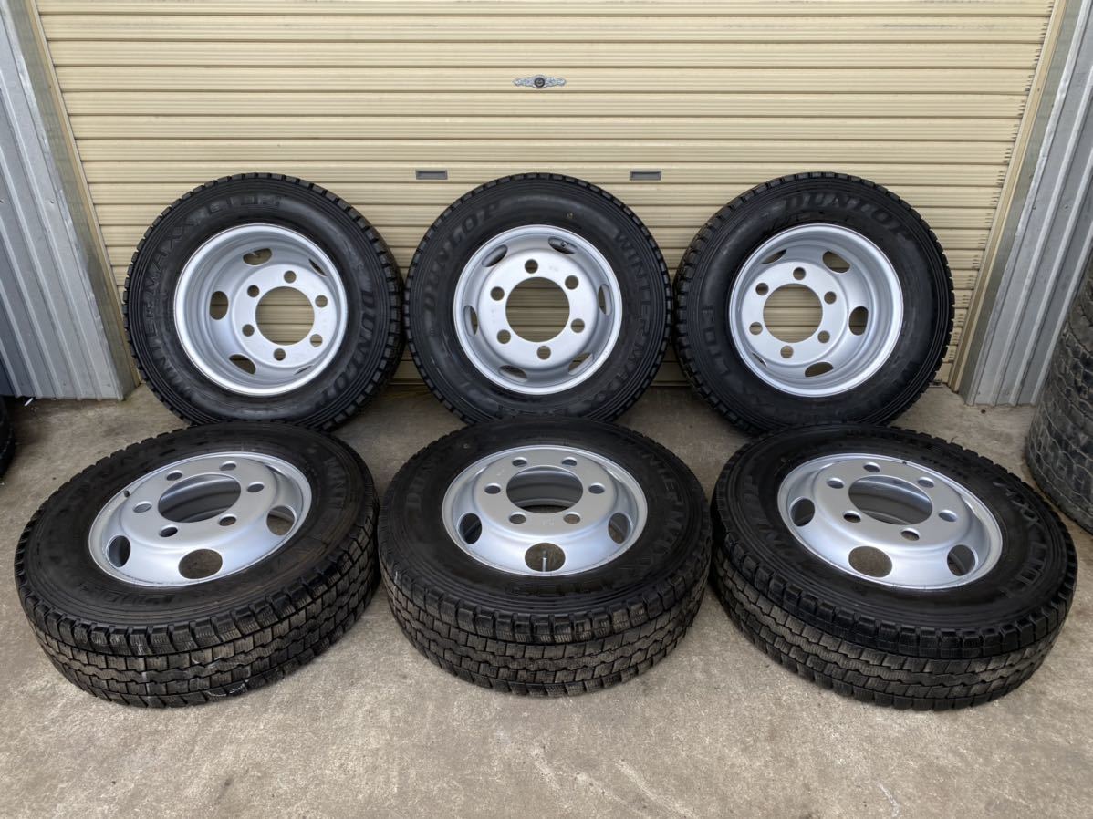 品質保証，HOT 225/70R16 スタッドレス ダンロップ LT03 三菱 キャンター デュトロ いすゞ エルフ TOPY RD 16&times;6K 128-8 6穴 再塗装 6本セット(タイヤ・ホイールセット)｜売買されたオークション情報、yahooの商品 タイヤ・ホイールセット
