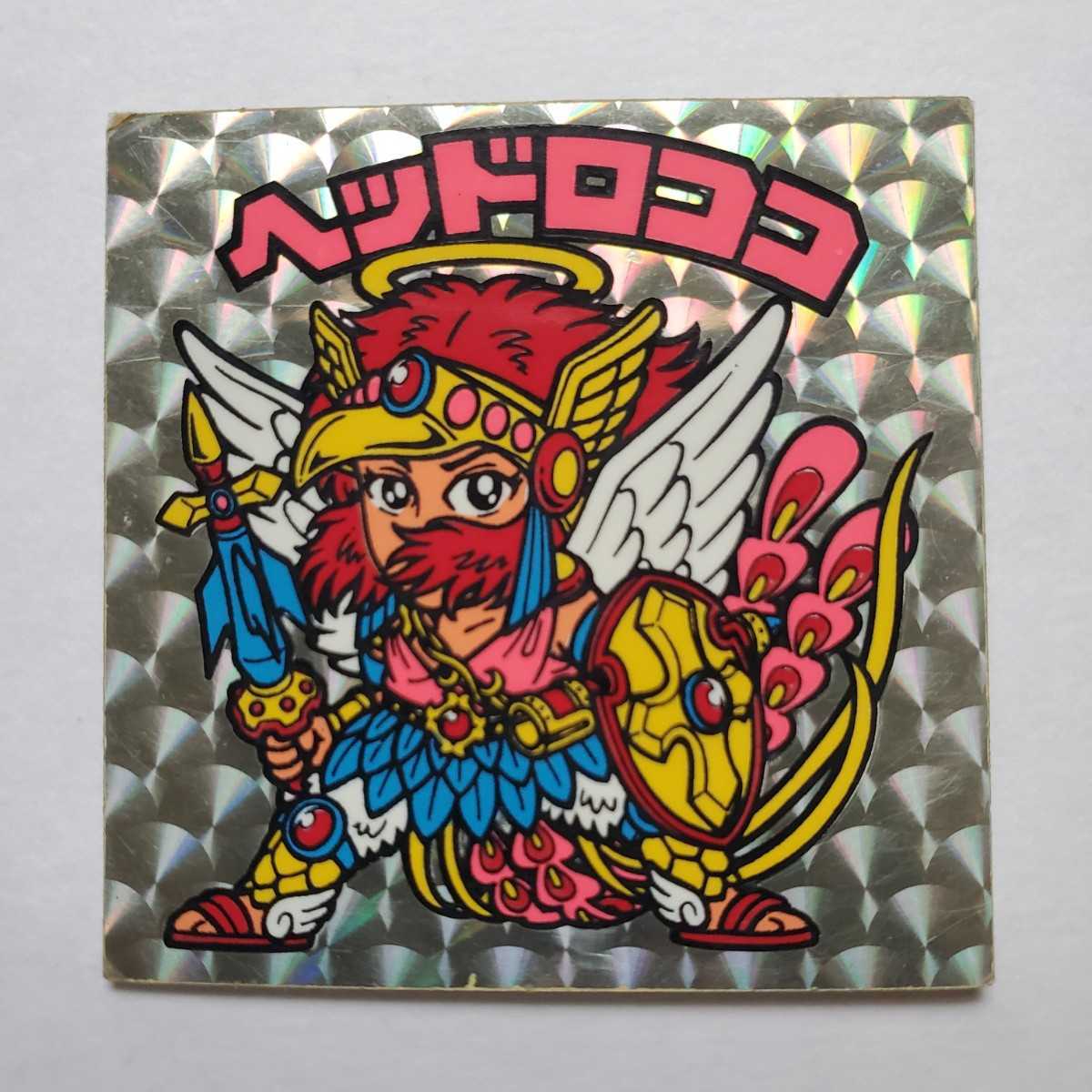 画像現状品・商品説明必読】旧ビックリマン 9弾 ヘッドロココ 正扇