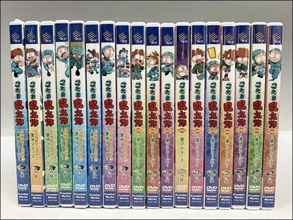 DVD 新品ケース交換済み 「忍たま乱太郎 第16シリーズ DVD全8巻セット 」
