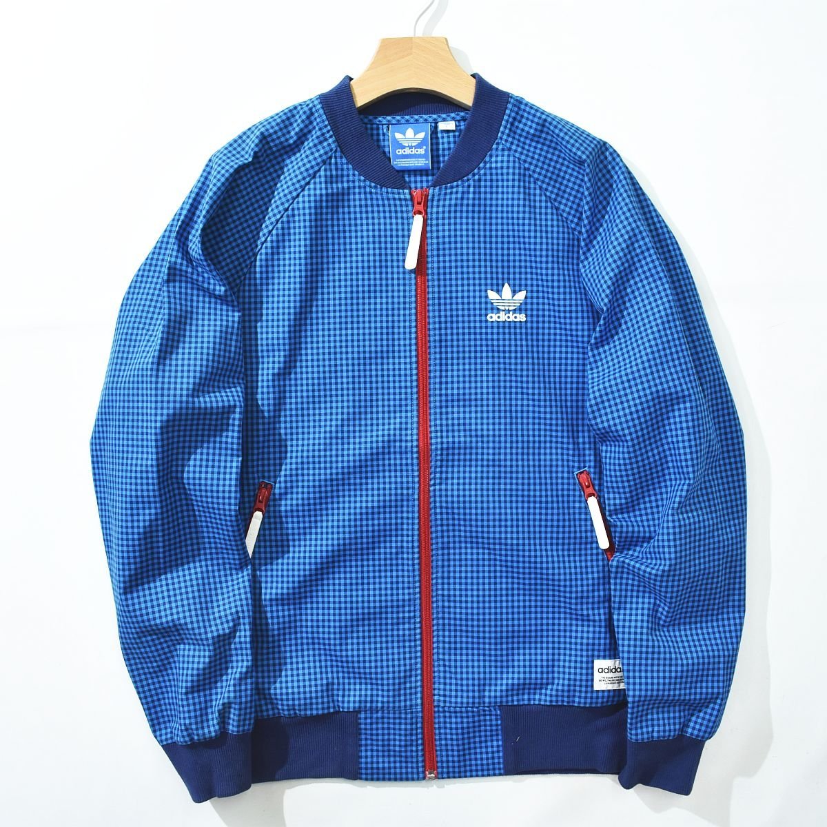 ☆ギンガムチェック柄 ツイル生地 アディダス オリジナルス adidas 