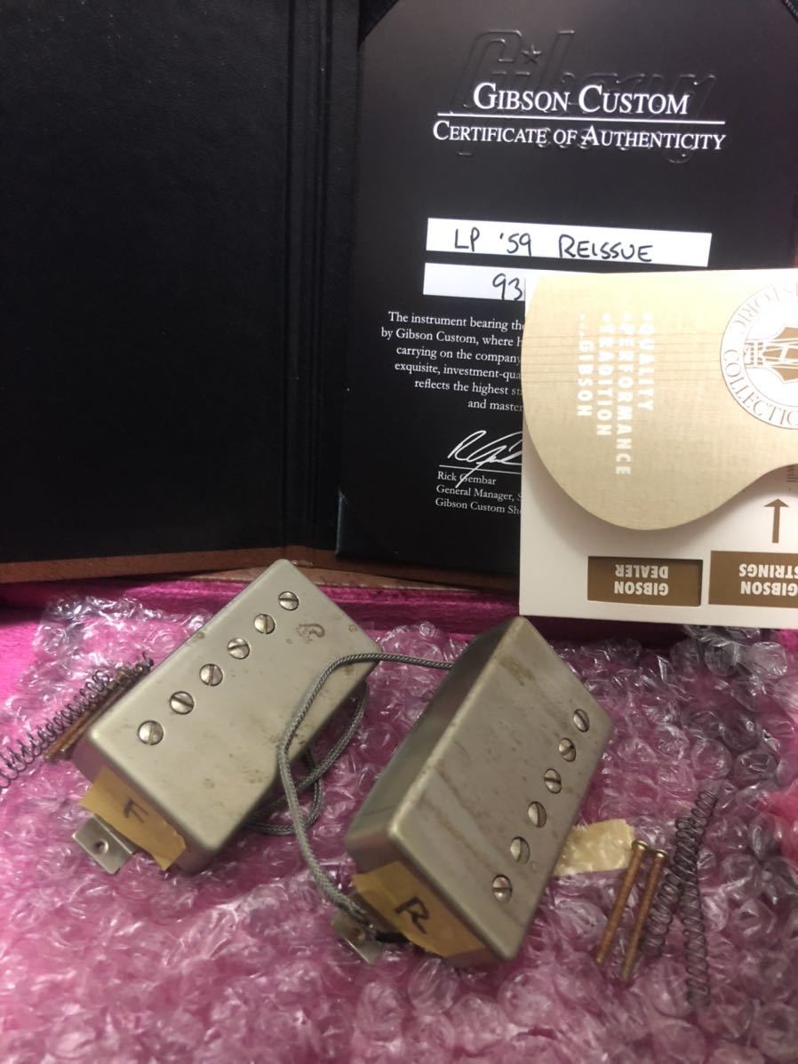 Gibson custom shop custom bucker カスタムバッカー ヒスコレ 