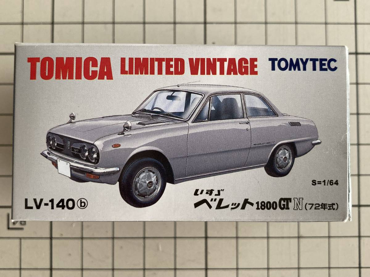 未使用 トミカリミテッドヴィンテージ LV-140b いすゞ ベレット 1800GT