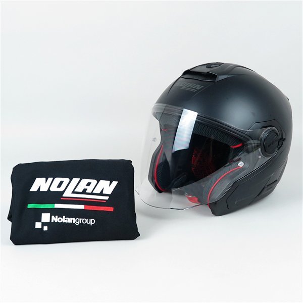 数量限定，新作登場 B級品 NOLAN/ノーラン N405 ソリッド フラットブラック XLサイズ H0824T14(XLサイズ)｜売買されたオークション情報、yahooの商品情報をアーカイブ公開 - オークファン ジェットヘルメット