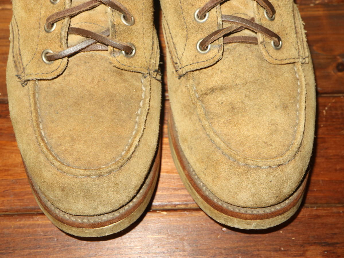 羽タグ RED WING レッドウィング 8173 スエード モックトゥ 7.5E 25 