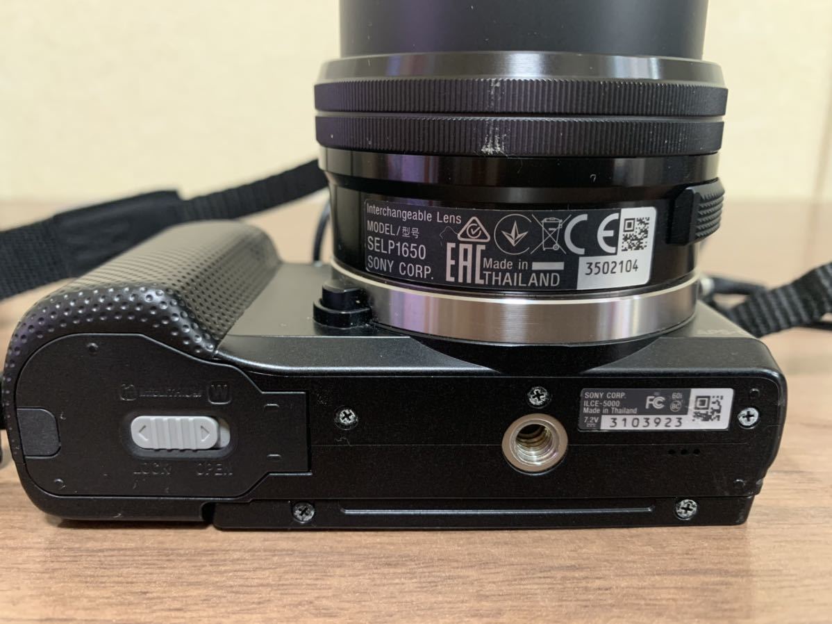 SONY ソニーデジタルカメラボディー ILCE-5000・レンズ SELP5000