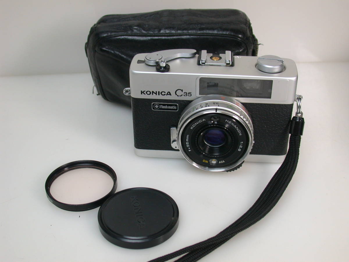 510　KONICA コニカC35 フラッシュマチック　分解整備済みの完動美品 510 KONICA コニカC35 フラッシュマチック 分解整備済みの完動美品 C35