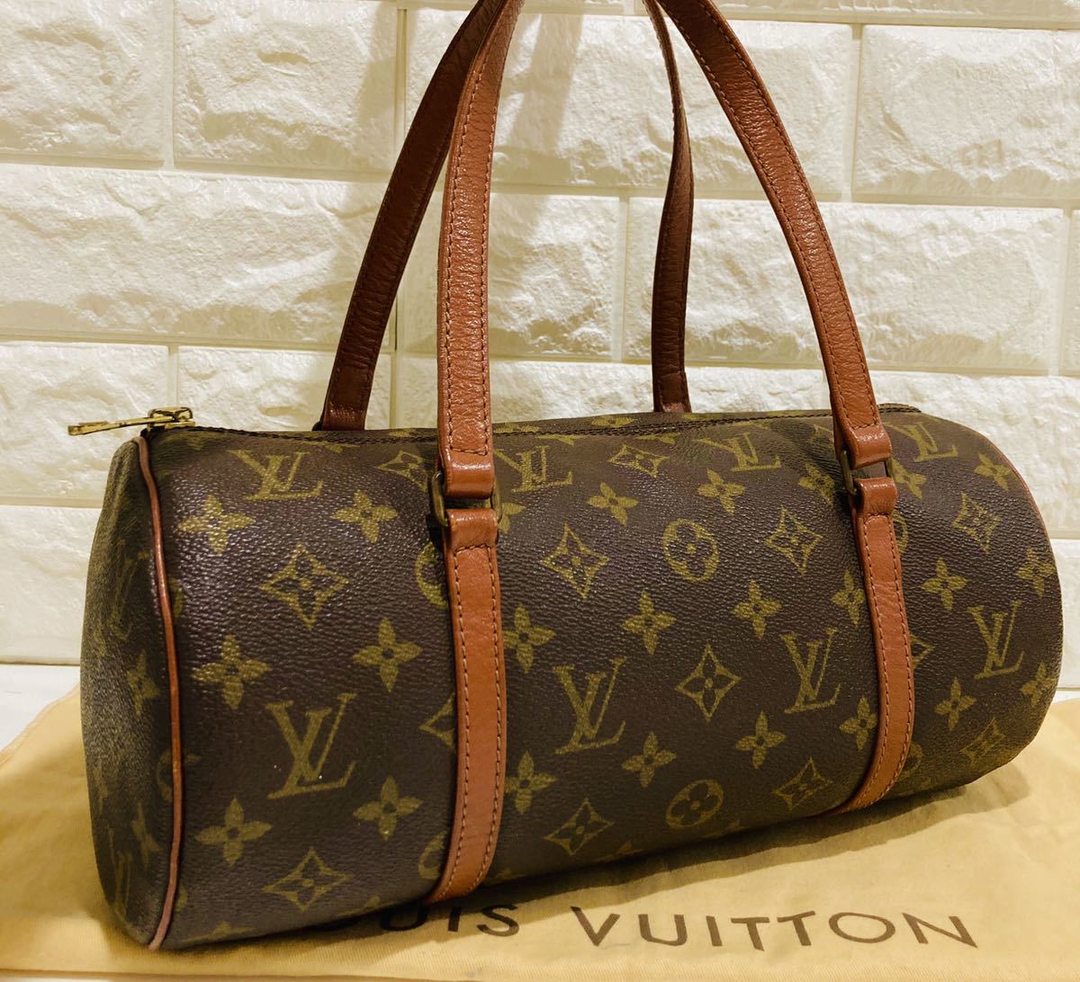 LOUIS VUITTON 極上美品 ルイヴィトン モノグラム パピヨン 30 バッグ 