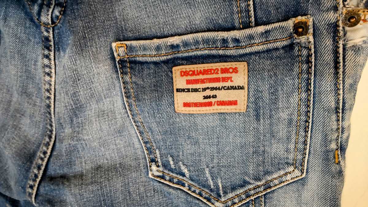 DSQUARED2 ディースクエアード 】 TIDY BIKER JEAN 44 スタッフ 