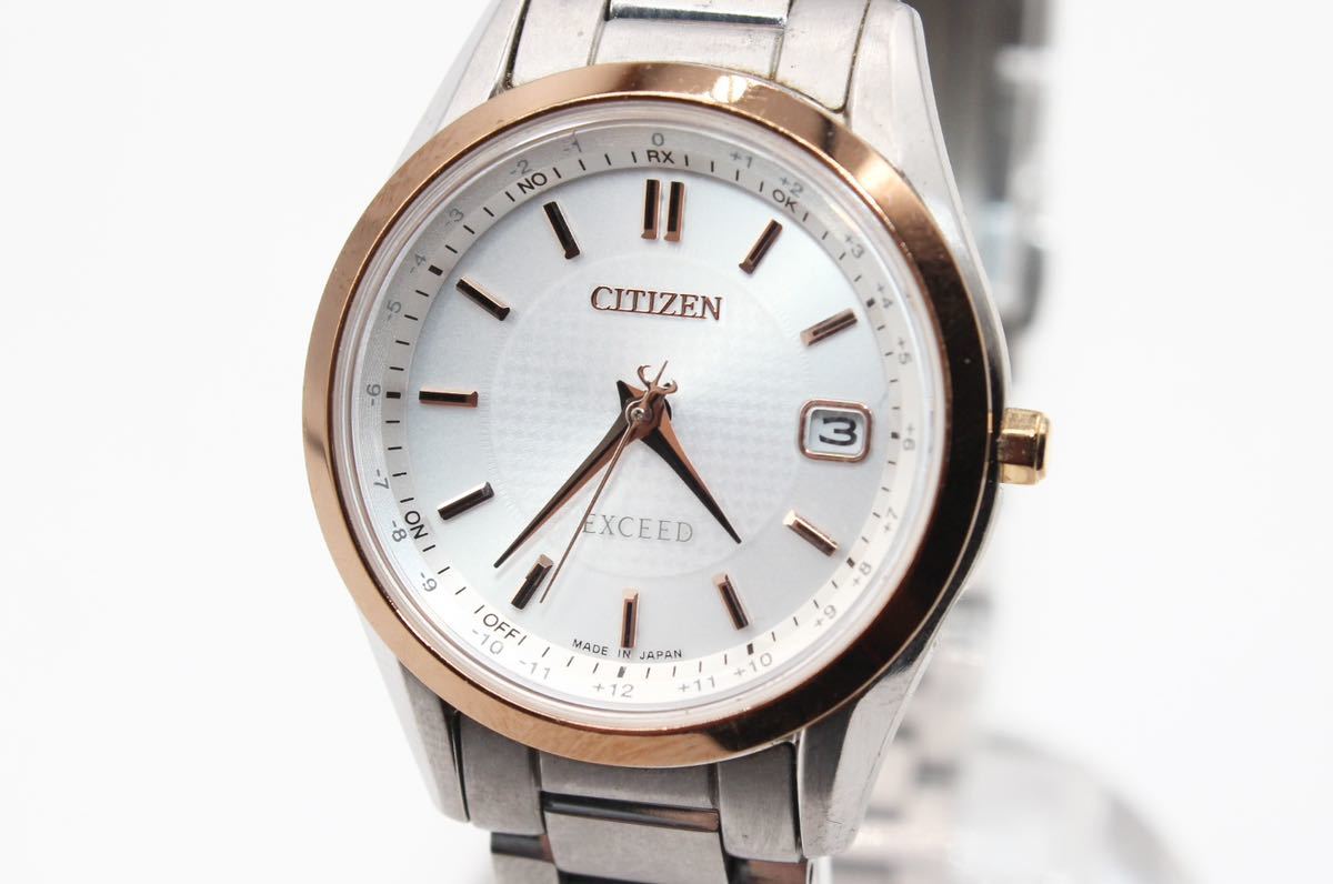 シチズン exceed クオ―ツ稼働中 CITIZEN EXCEED 2730-274130 NA