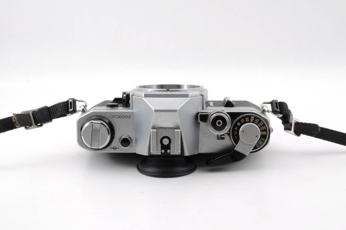 シャッター鳴き無し 動作品 キャノン Canon AE-1 ボディ MF 一眼レフ フィルムカメラ 管N2822