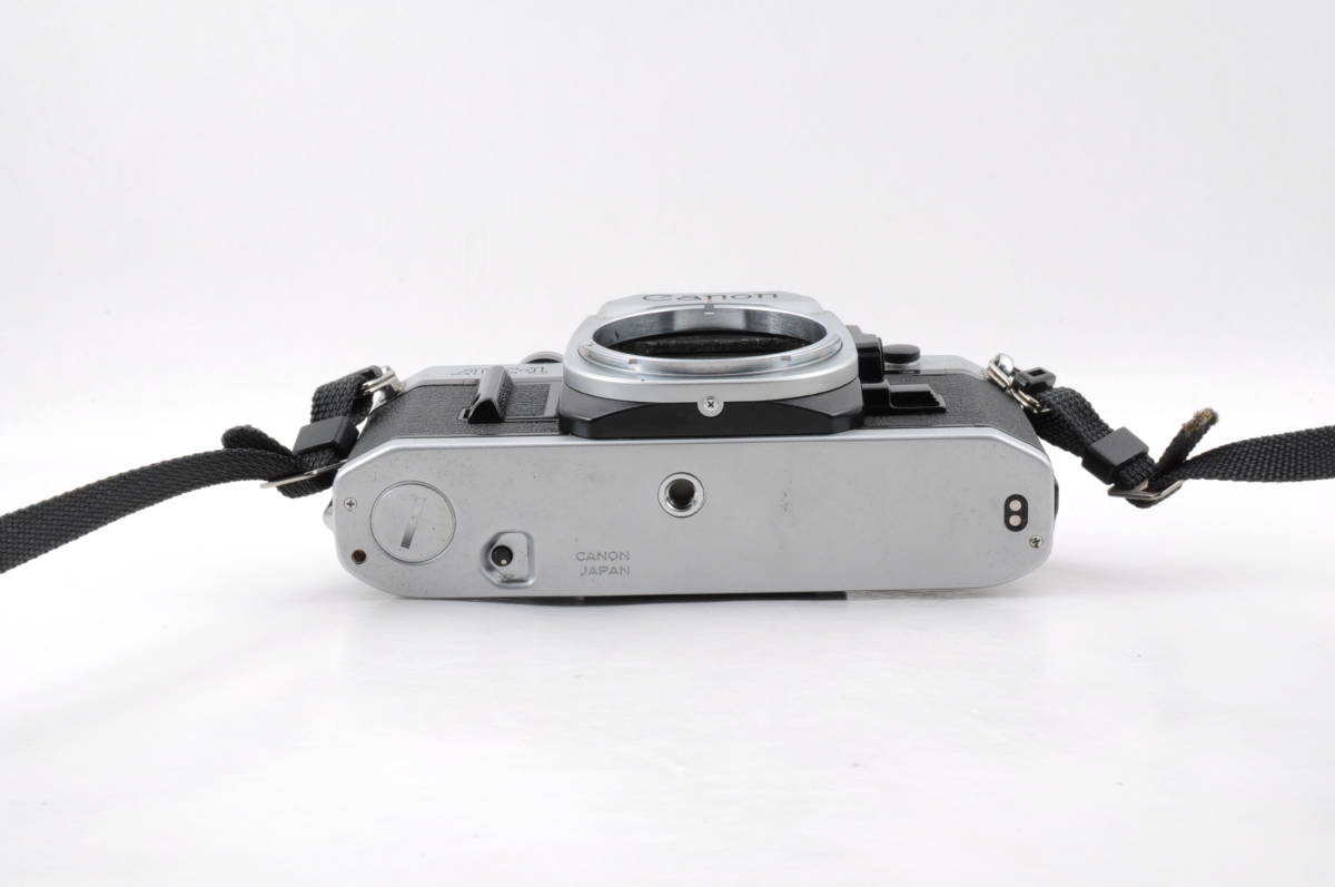 シャッター鳴き無し 動作品 キャノン Canon AE-1 ボディ MF 一眼レフ フィルムカメラ 管N2822