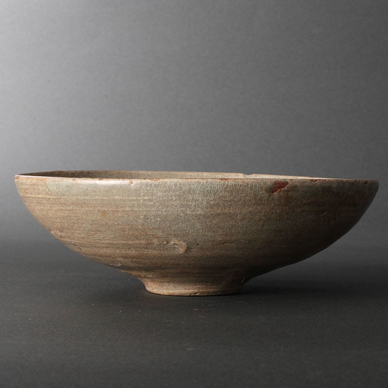 14世紀◇高麗青磁象嵌茶碗 (高麗青磁 青磁 茶碗 茶道具)(高麗)｜売買 