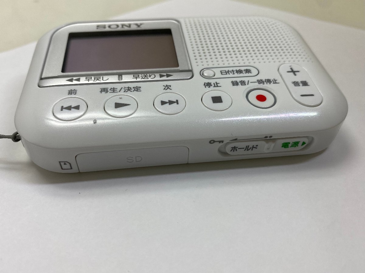 ▽M▽SONY ソニー ICレコーダー メモリーカード ICD-LX31 集音器 録音 
