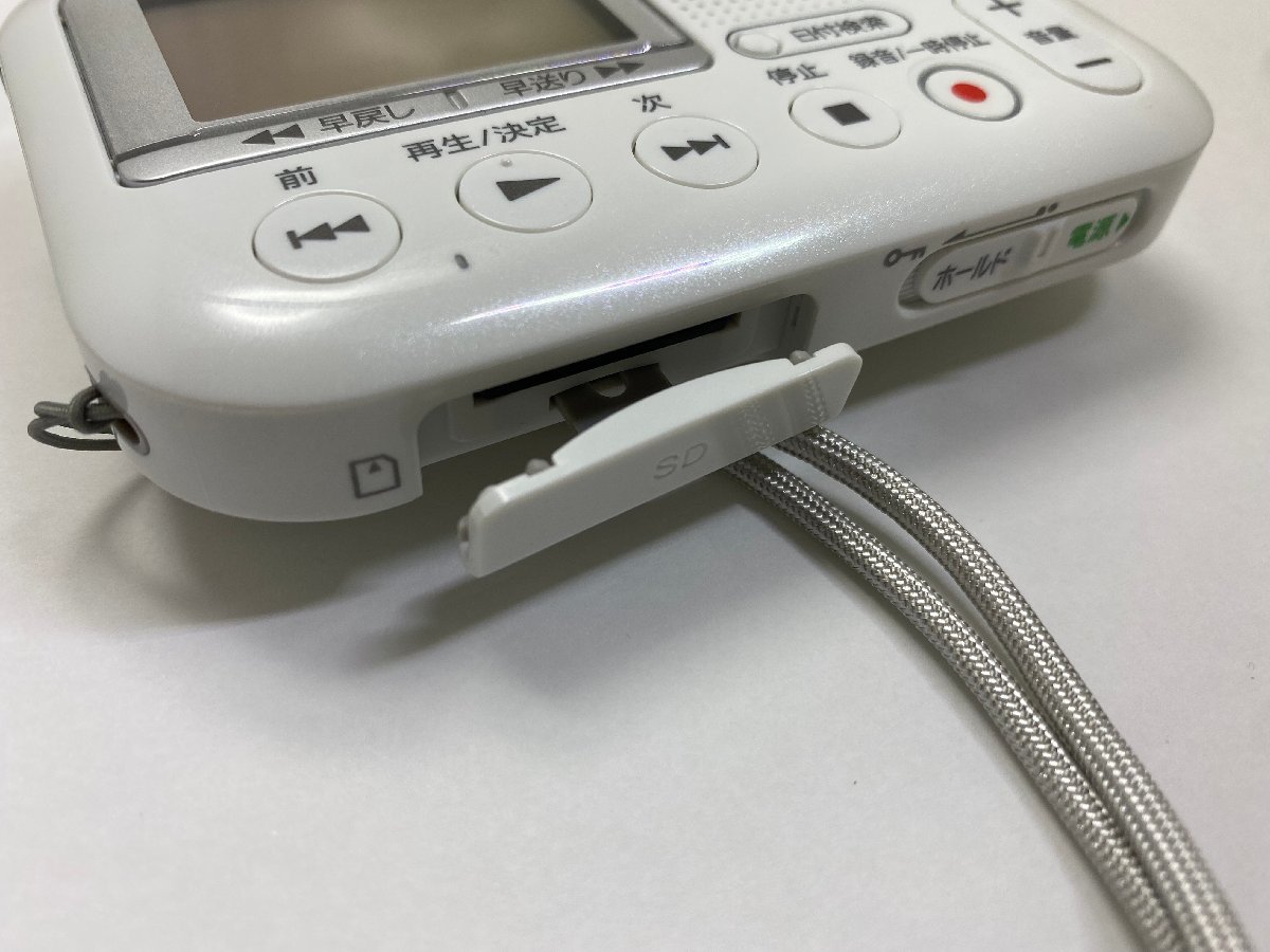 ▽M▽SONY ソニー ICレコーダー メモリーカード ICD-LX31 集音器 録音