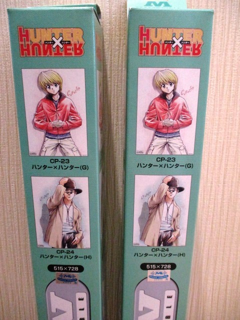 □ ハンターハンター HUNTER×HUNTER キャラポスコレクションダブル 2点 