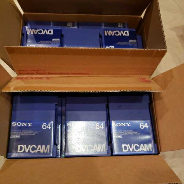 中古 SONY DVCAM テープ PDV-184N 124N 94N 64N 計44本 イレース済み
