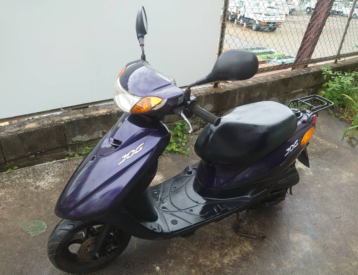 YAMAHA ヤマハ 4STジョグ インジェクションFI SA39J-653 27245㎞ 現状
